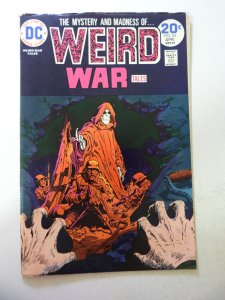 Weird War Tales #24 (1974) VG+ Condition manufactured w/ 2 extra staples