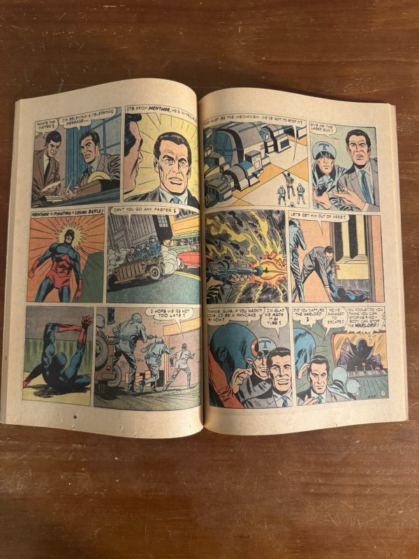 T.H.U.N.D.E.R. Agents #2 (Tower 1966) [FN/VF] ? Death Of Egghead ?