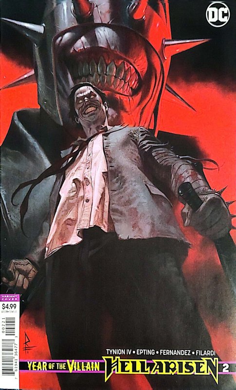 Year of the Villain: Hell Arisen #2 Riccardo Federici Variant Cover (2020)