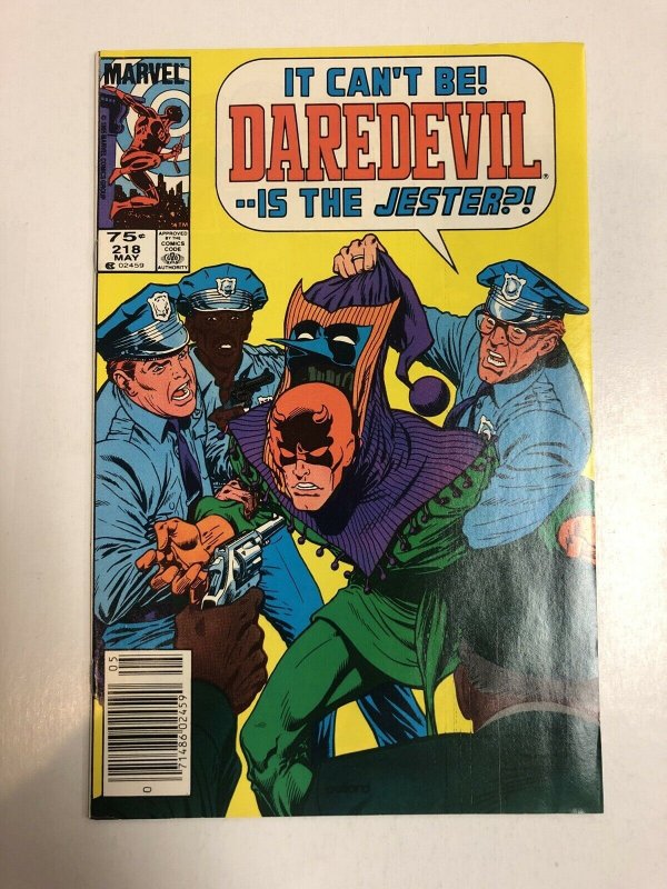 Daredevil (1984) # 218 (VF) Canadian Price Variant (CPV)  !!