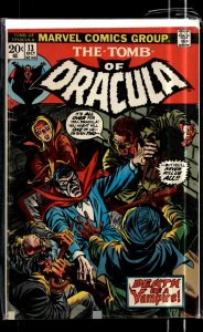Tomb of Dracula #13 (1973) Tomb of Dracula [Key Issue]