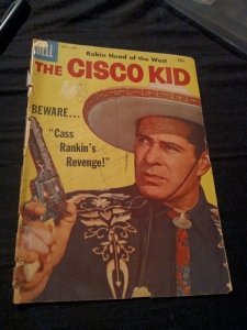 The Cisco Kid Dell Comics #37 Silver Age Western 1957 Painted Cover Movie hero