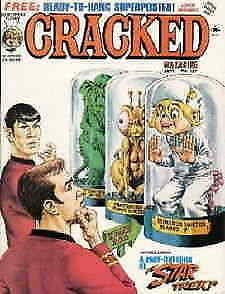 Cracked #127 VG; Globe | low grade comic - save on shipping - details inside