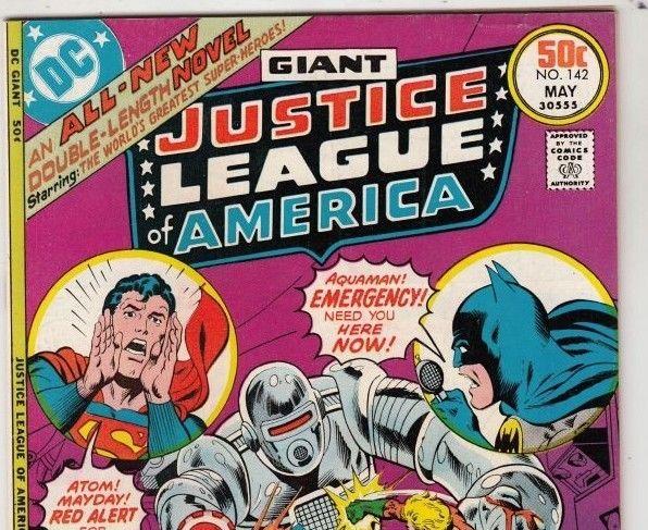 Justice League of America #142 strict VF/NM 9.0 High-Grade    C'ville Cert.