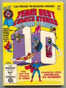 Best Of DC  #11 1981- YEAR'S BEST COMICS-SUPERMAN-BATMAN vf/nm