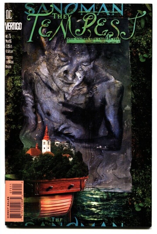 SANDMAN #75-Last issue-comic book-1996 NM-