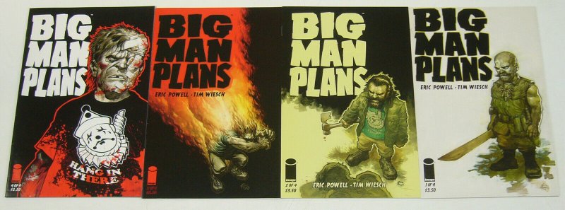 Big Man Plans #1-4 VF/NM complete series - eric powell - crime drama mystery set