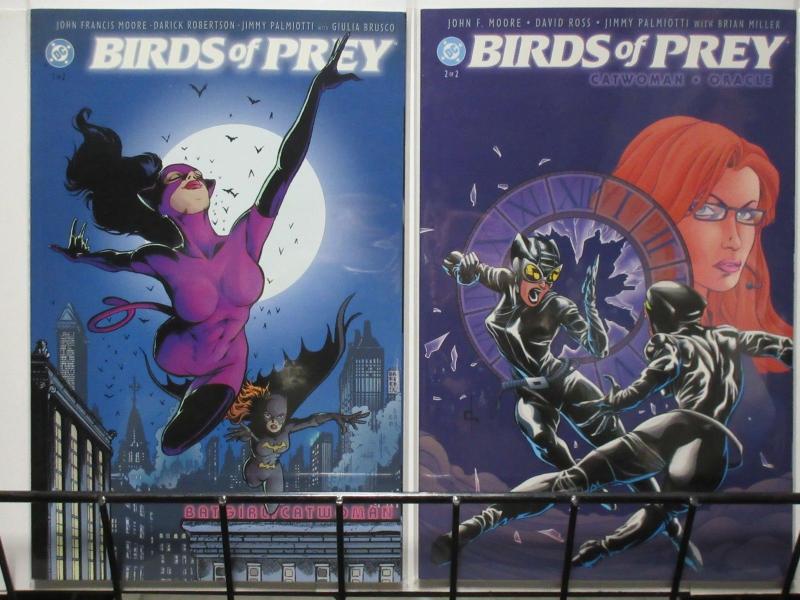 BIRDS OF PREY BATGIRL/CATWOMAN/ORACLE (DC, 2003)#1-2 VF-NM COMPLETE! Batman!