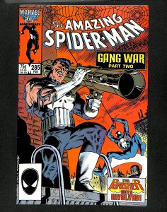 Amazing Spider-Man #285 Punisher Gang War Part Two!