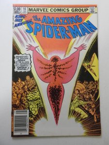 The Amazing Spider-Man Annual #16 (1982) VG Cond moisture stain, rust on staples