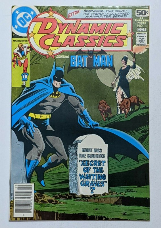 Dynamic Classics #1 (Oct 1978, DC) VF 8.0 Dick Giordano cover