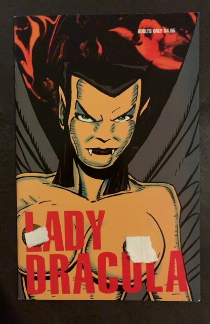 Lady Dracula #1 & #2 F/VF FantaCo Sexy Adult Vampire Comics