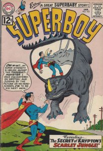 Superboy (1st Series) #102 FN ; DC | January 1963 Thought Monster