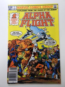 Alpha Flight #1 (1983) Byrne Art!! Beautiful VF+ Condition!