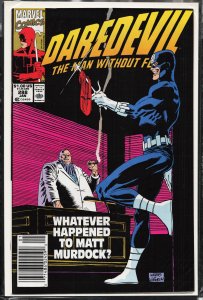 Daredevil #288 Newsstand Edition (1990) Daredevil