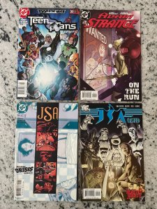 4 DC Comics JSA Classified 5 + JSA 67 +Adam Strange 5 + Teen Titans 23 J987