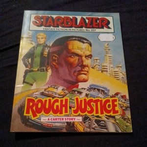 STARBLAZER Space fiction Adventure in Pictures #237 rough justice 1989