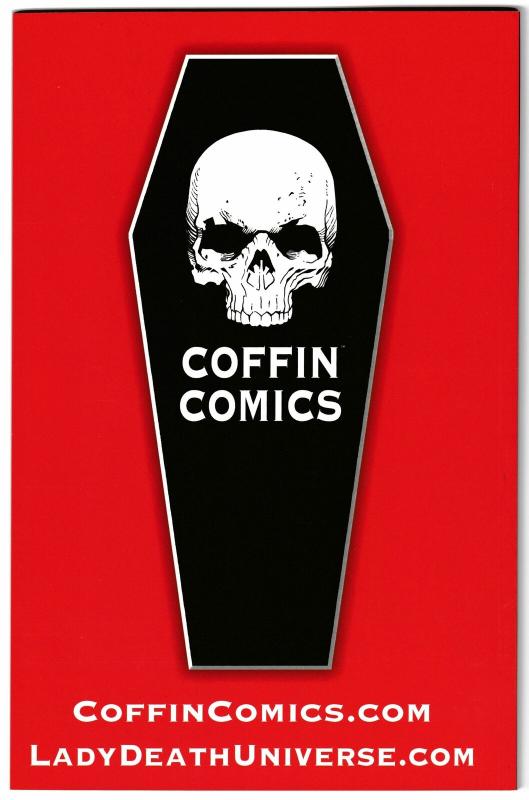 Lady Death Damnation Game #1 Deluxe Risque Edition Signed w/COA #28/200 (NM)