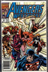 Avengers West Coast #74 (1991) West Coast Avengers / Avengers West Coast