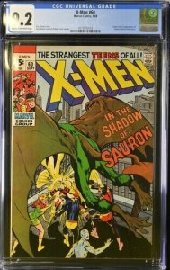 X-Men #60 1969 Marvel Comics CGC 9.2 1st app Sauron