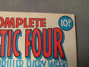 Complete Fantastic Four #16 (1978, Marvel Comics) UK Magazine 