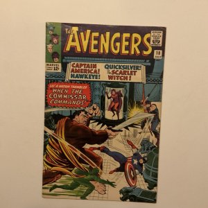 Avengers 18 Fine Fn 6.0 Marvel 1965
