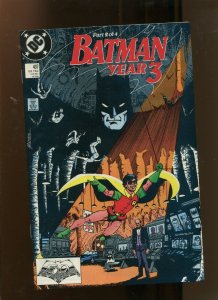 BATMAN #437 (NM-) CHANGES MADE! 1989