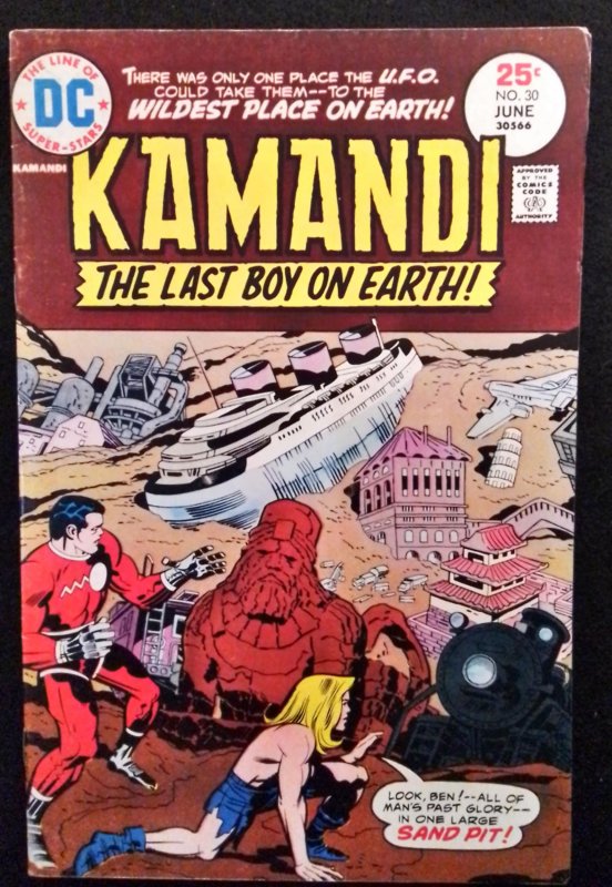 Kamandi, The Last Boy on Earth #30 (1975)