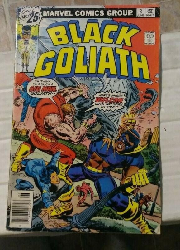 ,black goliath # 3  June 1976 marvel bill foster giant-man avengers antman movie