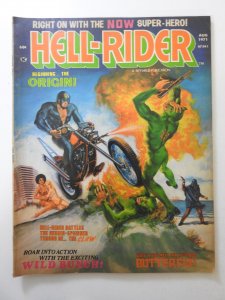 Hell-Rider #1 (1971) VG Condition!