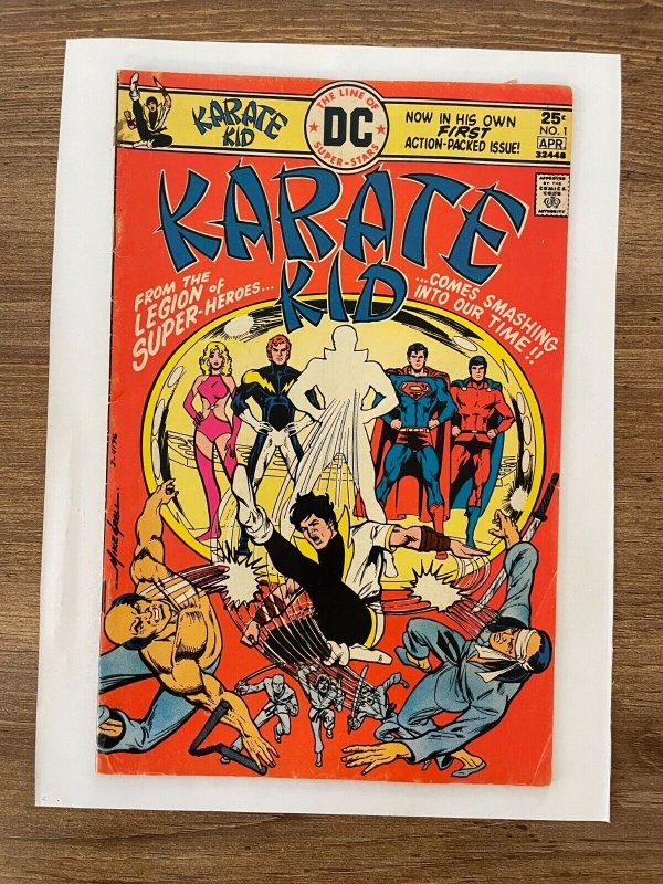 Karate Kid # 1 VG/FN DC Comic Book Superman Legion Of Super-Heroes Flash 7 J800