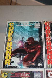 Complete Set Marvel Comics Code of Honor 1-4 1996 Spider-man Thor Daredevil XMen