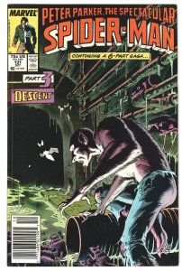 The Spectacular Spider-Man #131 Newsstand Edition (1987)