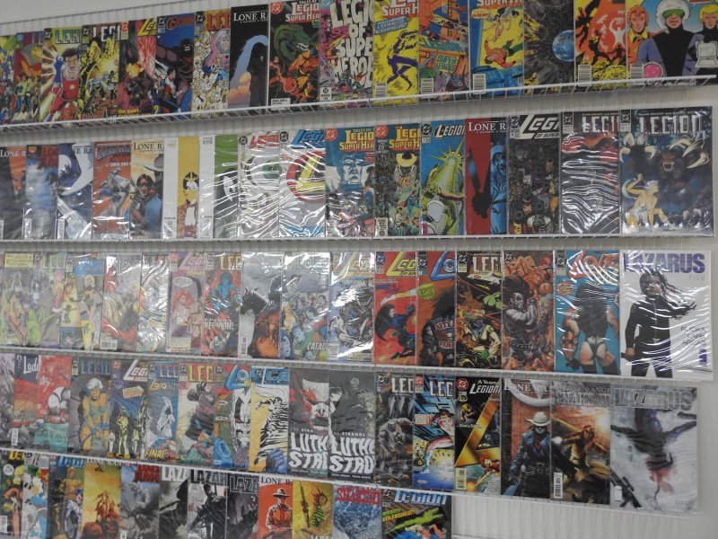 Huge Lot 111 Comics W/ Legion, Lobo, Lone Ranger, +More! Avg VF- Condition!