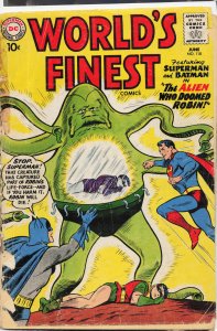 World's Finest Comics #110 (1960) Superman and Batman and Robin
