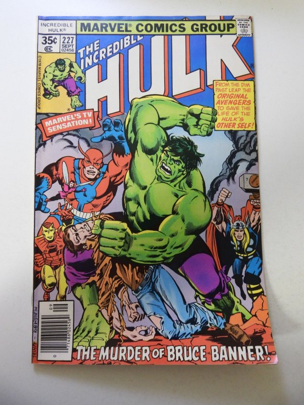 The incredible Hulk #227 (1978) VG/FN Condition