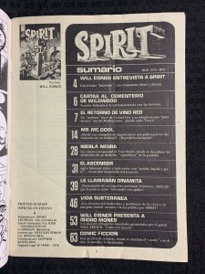 1975 THE SPIRIT Spanish Supercomics Magazine #3 G/VG 3.0 Will Eisner
