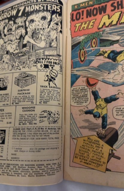 The X-Men #19 (1966)first the mimic