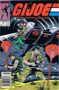 G.I. Joe, A Real American Hero #73 (Newsstand) FN ; Marvel