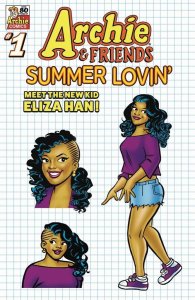 ARCHIE & FREINDS SUMMER LOVIN'  #1 DAN PARENT DESIGN VARIANT NM.