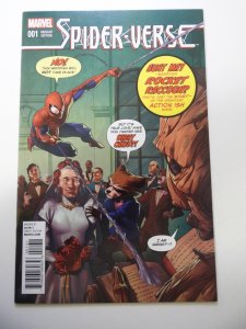 Spider-Verse #1 Rocket and Groot Cover (2015) NM- Condition