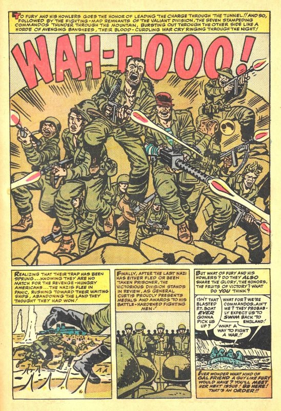 SPECIAL MARVEL EDITION #5 (July1972) Starring SGT. FURY! Jack Kirby! Stan Lee!