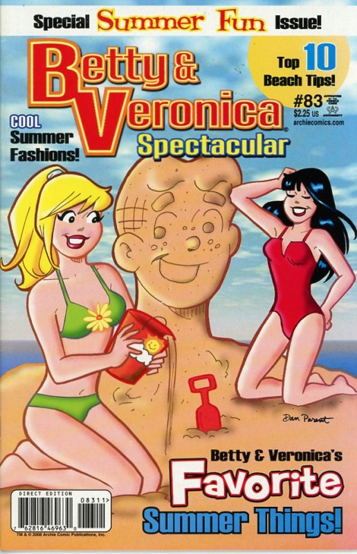 Betty and Veronica Spectacular 83  VF  2008  Summer Fun!