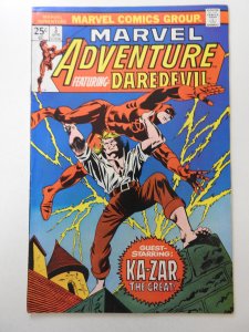 Marvel Adventure #3  (1976) W/ Ka-zar The Great! Sharp Fine/VF Condition!