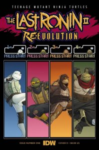 TMNT The Last Ronin II Re-Evolution #1 D Delgado Variant Comic Book 2024 - IDW