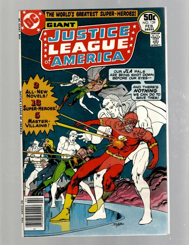 7 Justice League Of America DC Comic Books # 128 133 134 135 139 140 141 GK34