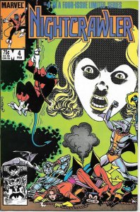 Nightcrawler #4 of 4 Marvel Comics February Feb 1986 (VF+)