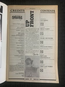 1989 COMICS INTERVIEW Magazine #76 FN+ 6.5 Marvel's New X-Men / Marc Silvestri