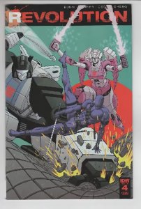 REVOLUTION (2016 IDW) #4 CVR A TRADD MOORE
