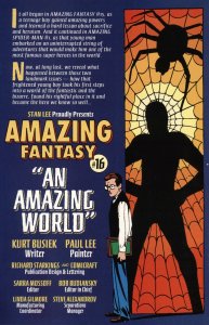 AMAZING FANTASY #16 (1995) PAUL LEE | DIRECT EDITION